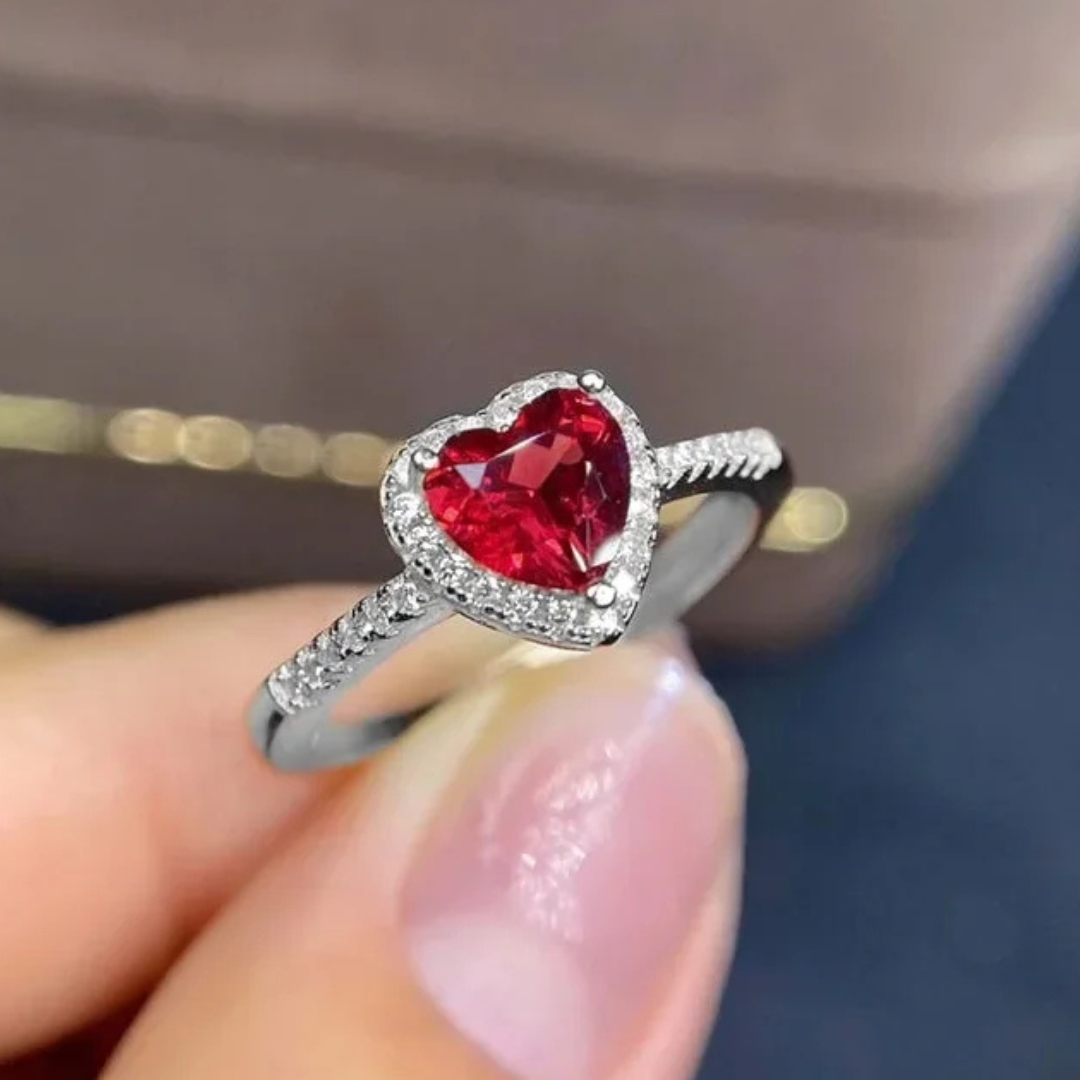 Anillo corazon bañado en oro 😱🔥 EN CAJA DE REGALO PREMIUM😱🔥