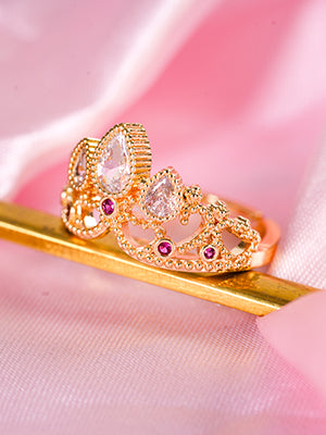 Anillo Princesa AJUSTABLE 😱🔥 EN CAJA DE REGALO PREMIUM😱🔥c2