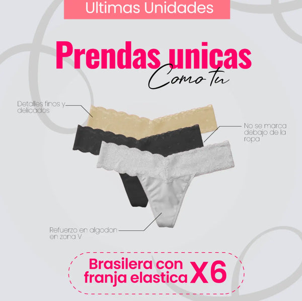 Encanto de Encaje Cómodo