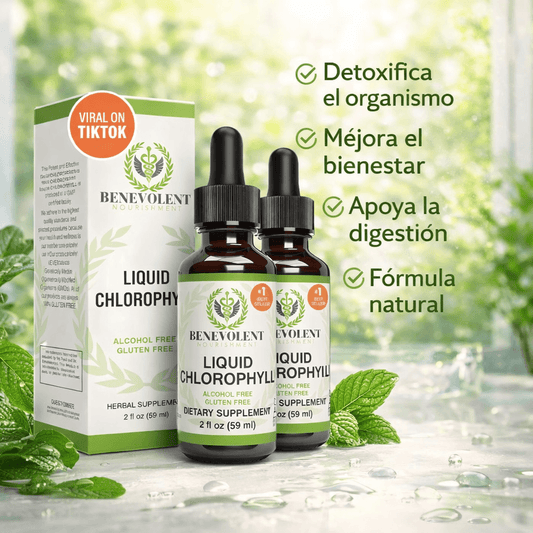 Clorofila liquida en gotero x60 ml cada una
