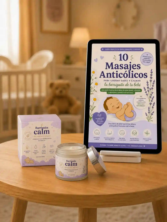 Barriguita calm: sistema anti-colicos para bebes
