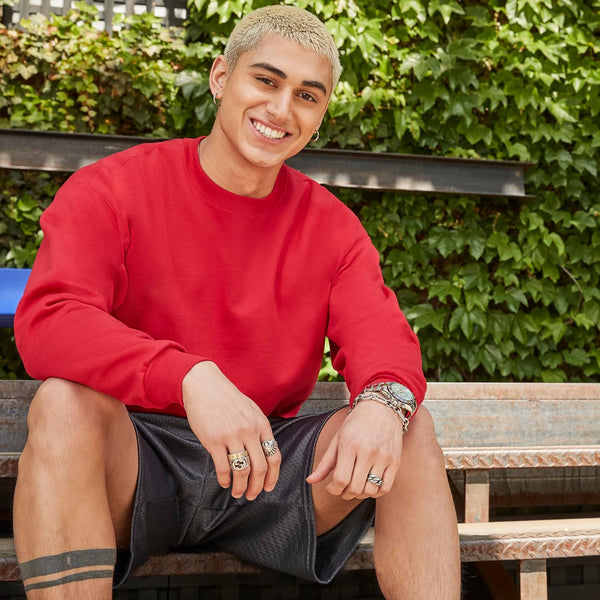 Sudadera EcoSmart Crewneck Hanes Clásica