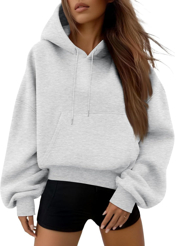 Sudadera Cropped Urbana